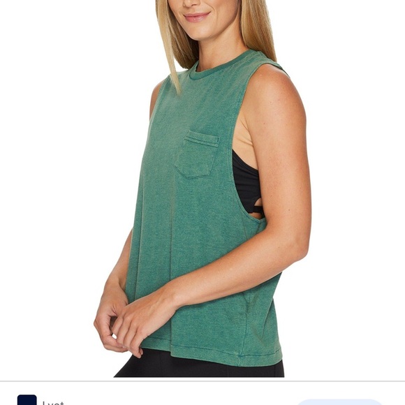 Reebok stone wash muscle tank size S - Picture 4 of 4